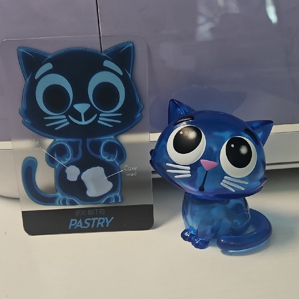 Kaleidos Creative Catscans Pastry Cat Figurine